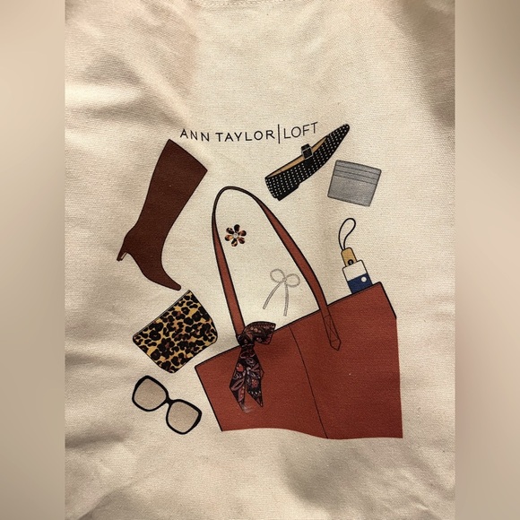 Ann Taylor | LOFT Canvas Tote - Picture 2 of 4
